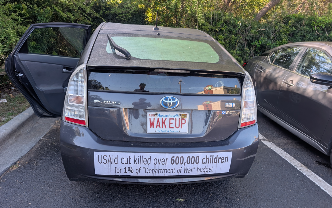 USAid Cut killed 600,000 children this year for 1% of 'Department of War' budget.